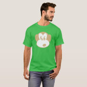 猿の生意気な顔動物のTシャツ Tシャツ (正面フル)