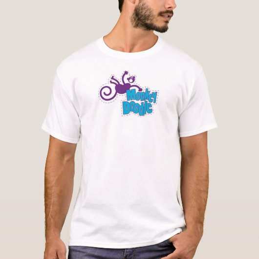 猿の落書き Tシャツ (正面)