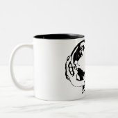 猿の視覚 ツートーンマグカップ (左)