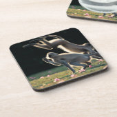 猿の遊ぶこと コースター (左側)