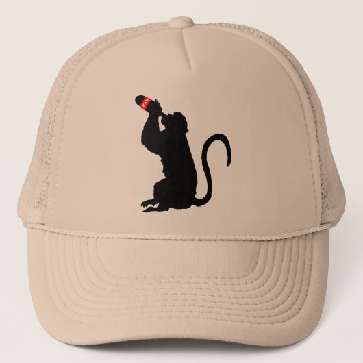 猿の酒宴 キャップ (正面)
