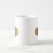 猿の頭部 コーヒーマグカップ (中央)