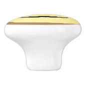 猿の顔 セラミックノブ (側面)