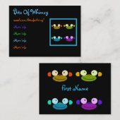 猿の顔! 名刺 (正面/裏面)