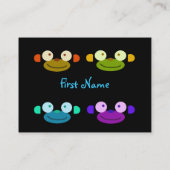 猿の顔! 名刺 (裏面)