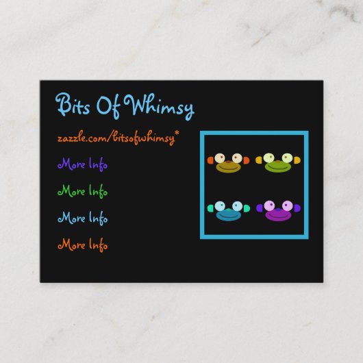 猿の顔! 名刺 (正面)