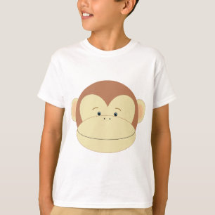 猿の顔 Tシャツ
