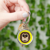 猿の顔Keychain キーホルダー (手)