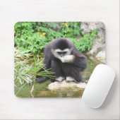 猿の飲むこと マウスパッド (マウス)