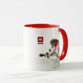 猿の2016年のギフトのマグの中国のな年 マグカップ (正面右)