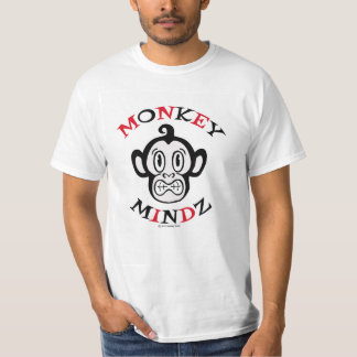 猿のMindzの笑ったロゴ Tシャツ