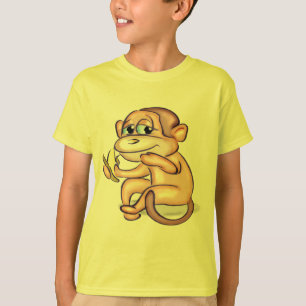 猿のTシャツおよび猿のギフト Tシャツ