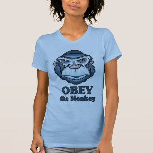 猿のTシャツに従って下さい Tシャツ