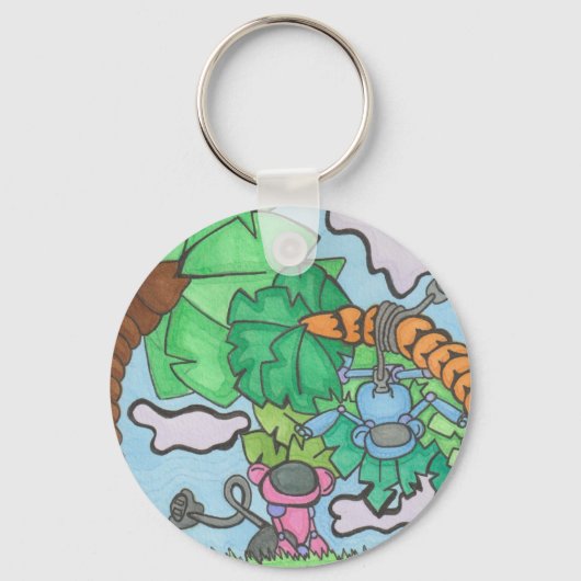 猿はどうだ? キーホルダー (正面)