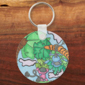 猿はどうだ? キーホルダー (裏面)