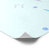 猿は世紀中頃の壁紙を見モダンる ポスター (角)