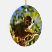 猿は照ります セラミックオーナメント (右)