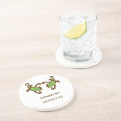 猿は猿がするのを見ます コースター (側面)