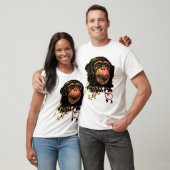 猿は猿がするのを見ます Tシャツ (ユニセックス)