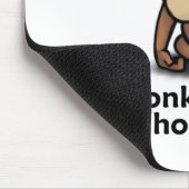 猿は私の宿題を食べました マウスパッド (コーナー)