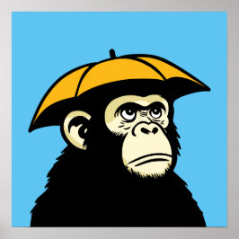 猿は雨に似ぬ ポスター