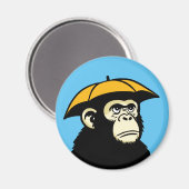 猿は雨に似ぬ マグネット (正面/裏面)
