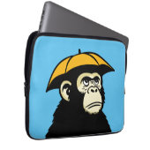 猿は雨に似ぬ ラップトップスリーブ (正面右)