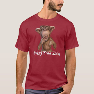 猿はTシャツを放します Tシャツ
