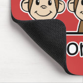 猿を愛するために得られる マウスパッド (コーナー)