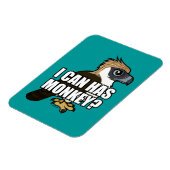 猿を持っていいのか？ マグネット (左側)