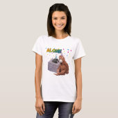 猿を殴れ Tシャツ (正面フル)