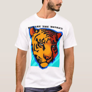 猿を用心して下さい Tシャツ