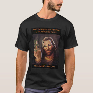 猿キリスト Tシャツ
