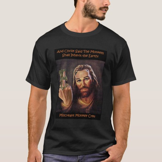 猿キリスト Tシャツ (正面)