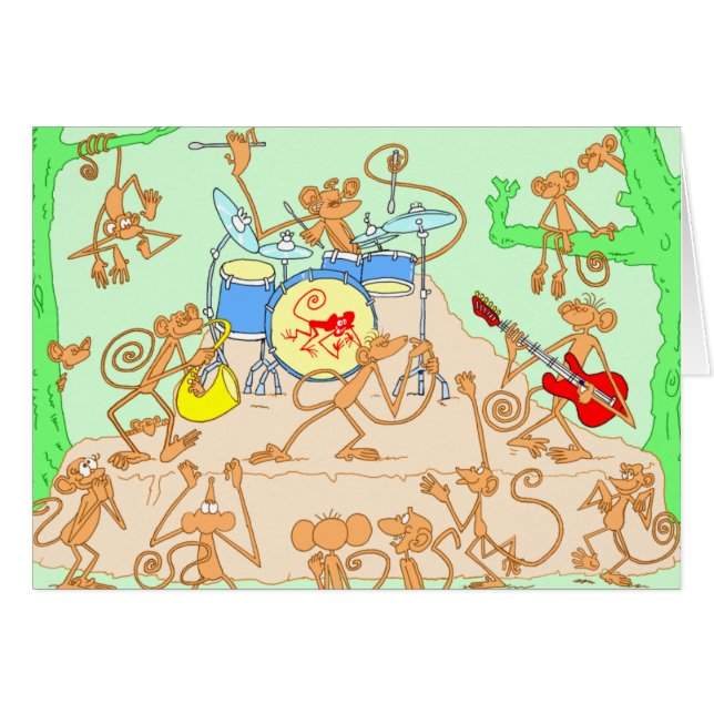 猿バンド (正面横)