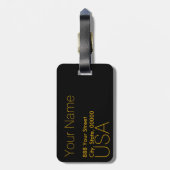 猿中国のな年の(占星術の)十二宮図の誕生日の荷物のラベル ラゲッジタグ (裏面縦)