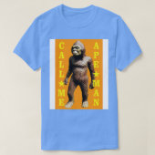 猿人と呼べ Tシャツ (デザイン正面)