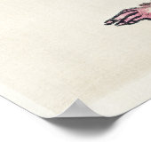 猿公野楳嶺（1844年～1895年） ポスター (角)