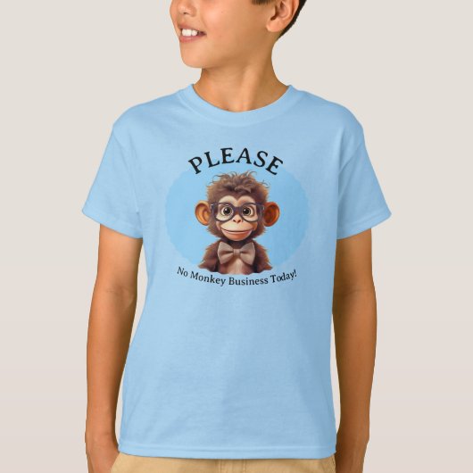 猿商売を断つ Tシャツ (正面)