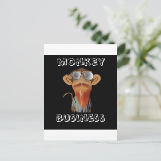 猿商売 ポストカード (スタンド正面)