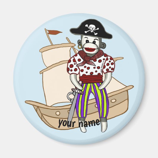 猿海賊 マグネット (正面)