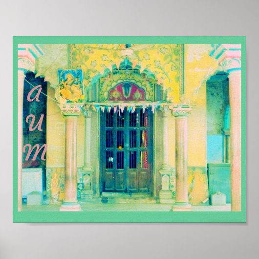 「猿渡の寺」のポスター2枚 ポスター (正面)