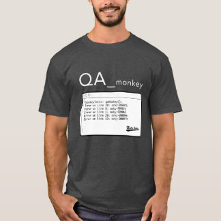 猿白のQA Tシャツ
