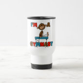 猿私は体育専門家のTシャツおよびギフトです トラベルマグ (中央)