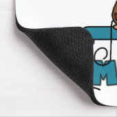 猿私は体育専門家のTシャツおよびギフトです マウスパッド (コーナー)