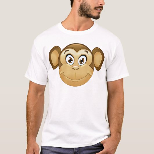 猿絵文字 Tシャツ (正面)