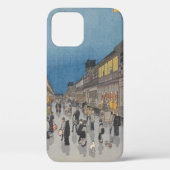 猿若町の夜ヴィンテージ浮世絵日本の Case-Mate iPhoneケース (裏面)