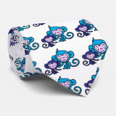 猿青い ネクタイ (ロール)