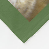 猿-アフリカのコレクション フリースブランケット (角)