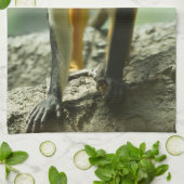 猿 キッチンタオル (折り畳み)